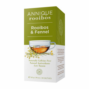 Annique Rooibos & Fennel Tea 50 g Box (20 Sachets)