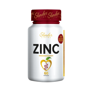 Slender Living Zinc - Immune & Healing Support (60 Capsules)