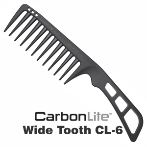 Olivia Garden CarbonLite Wide Tooth Comb with Handle