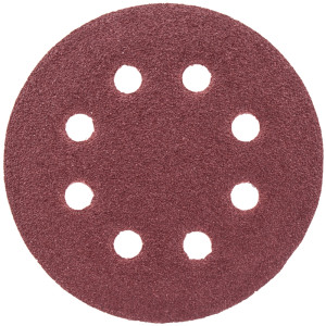 Sanding Disc 115mm 80 Grit With Holes 10/pk Hook And Loop