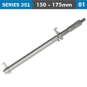 Inside Micrometer 150-175mm Without Setting Ring 0.011mm Acc. 0.01mm G