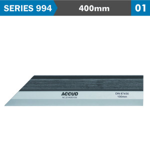 Straight Edge 400mm Din874 S/steel