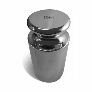 Cylindrical Calibration Weight 10kg Stainless Steel