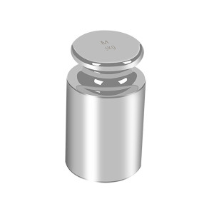 Cylindrical Calibration Weight 5kg Stainless Steel