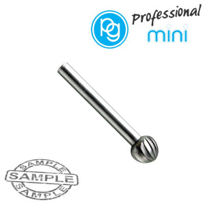 Steel Milling Cutter 6mm. Ball. Sh.3mm