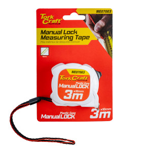 Measuring Tape M/lock 3m X 16mm Plastic Casing