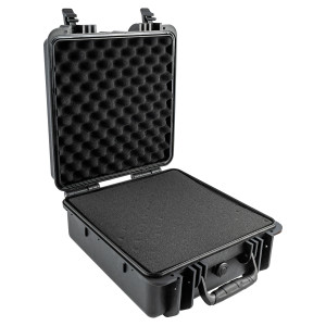 Hard Case 430x370x215mm Od With Foam Black Water & Dust Proof (333517)