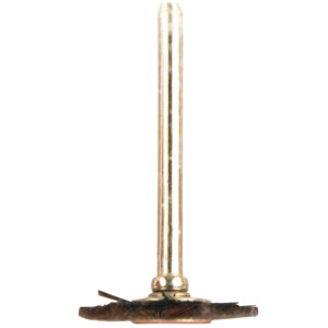 Mini Nylon Bristle Brush 19.1mm Wheel 3.2mm Shank