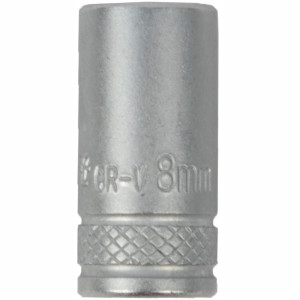 Socket 8mm 1/4' Drive Crv 12 Point