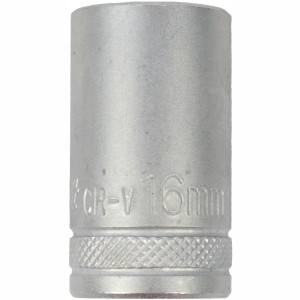Socket 16mm X 21.8mm 1/2' Drive Crv 12 Point