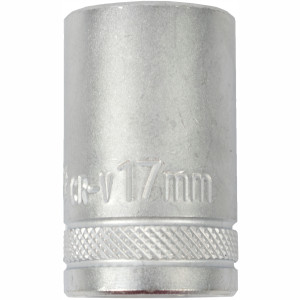 Socket 17mm X 23.8mm 1/2' Drive Crv 12 Point