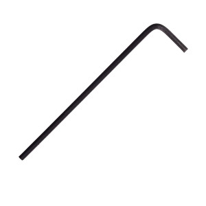 L-wrench Hex 2.5x86x17mm Long Crv Black