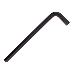 L-wrench Hex 10x170x38mm Long Crv Black